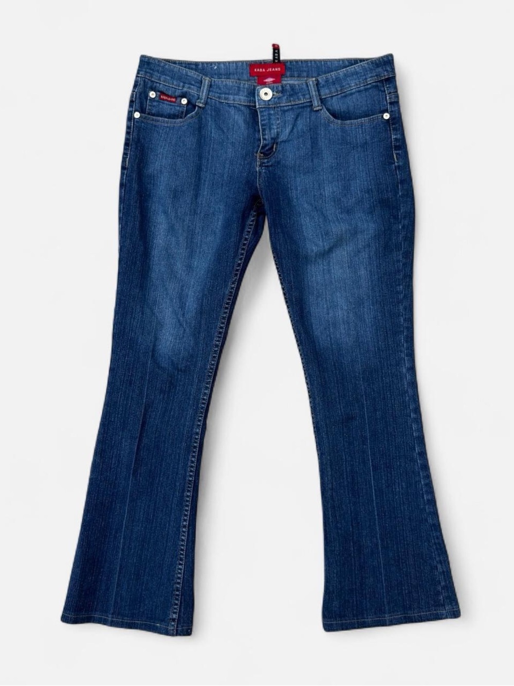 Y2K Low Rise Flare Floral Embroidered Jeans